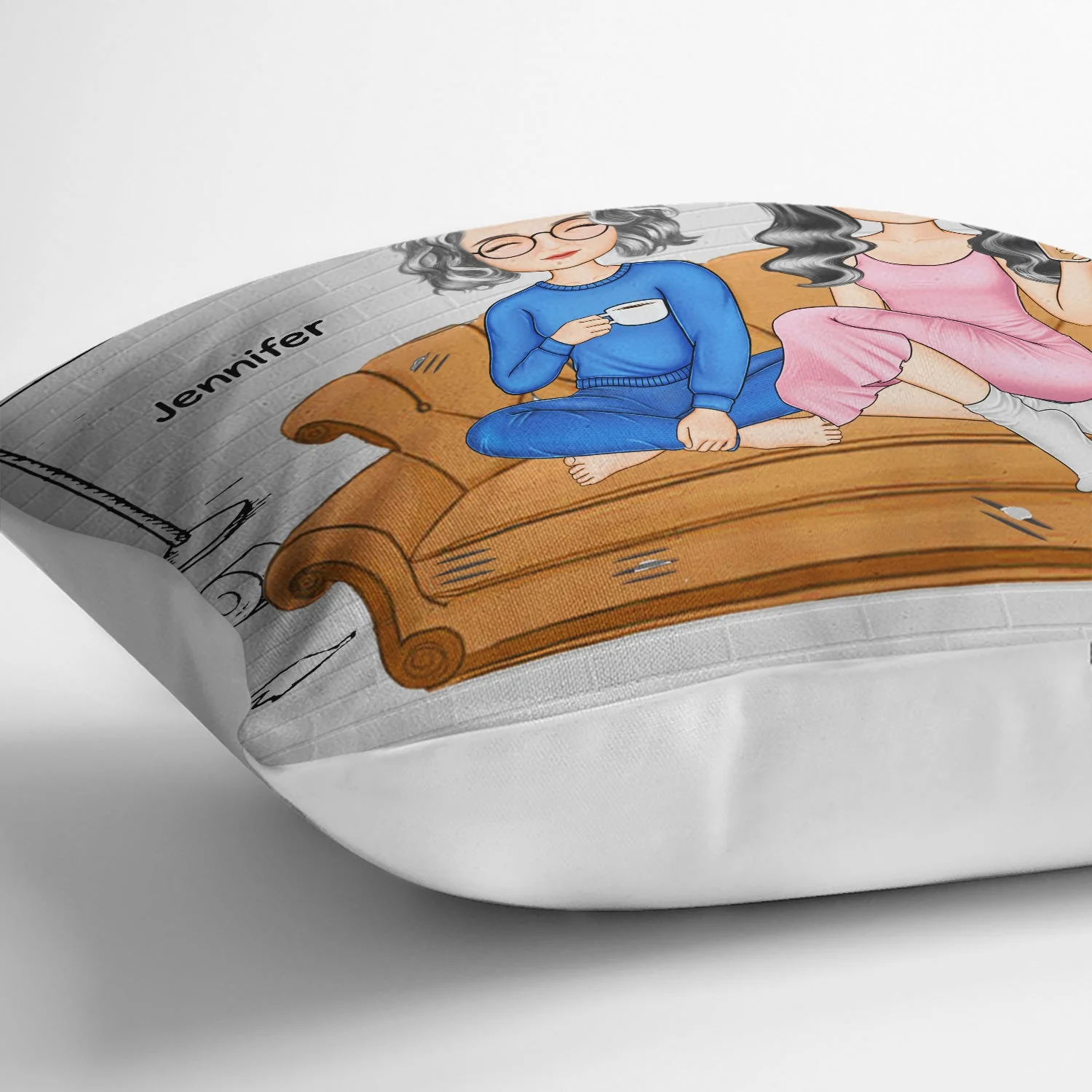 Like Mother Like Daughters - Gift For Mom Daughters - Personalized Pillow - Image 3