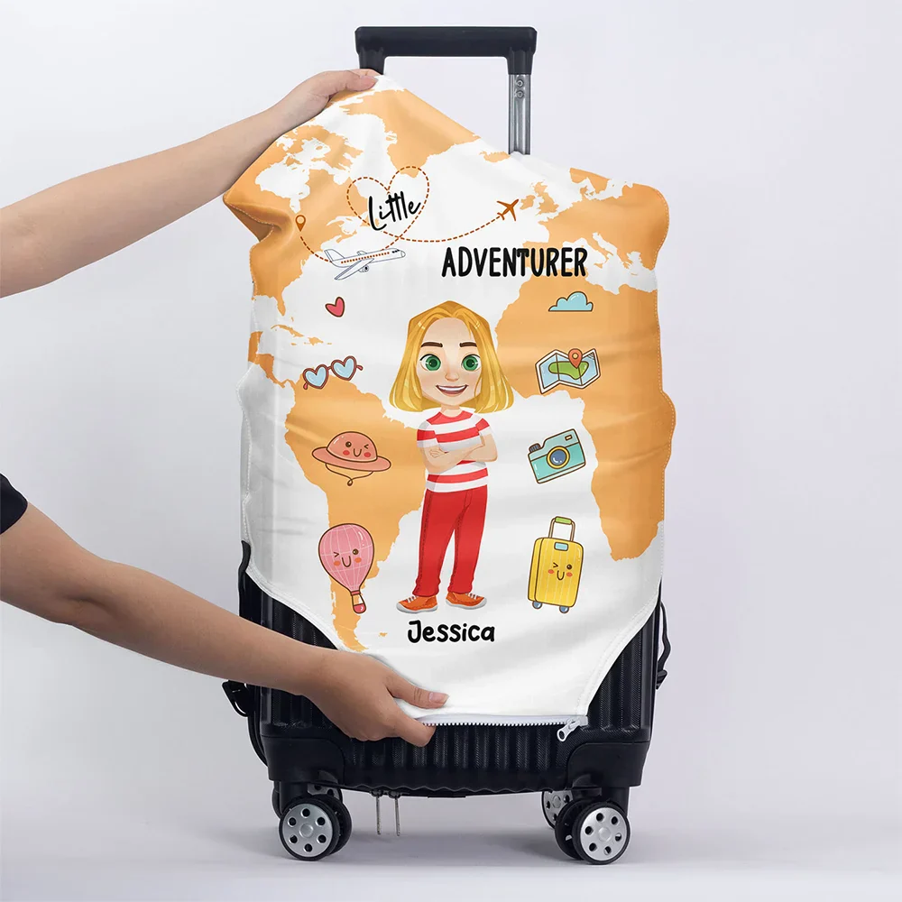 Little Explorer - Personalized Luggage Cover - Image 5