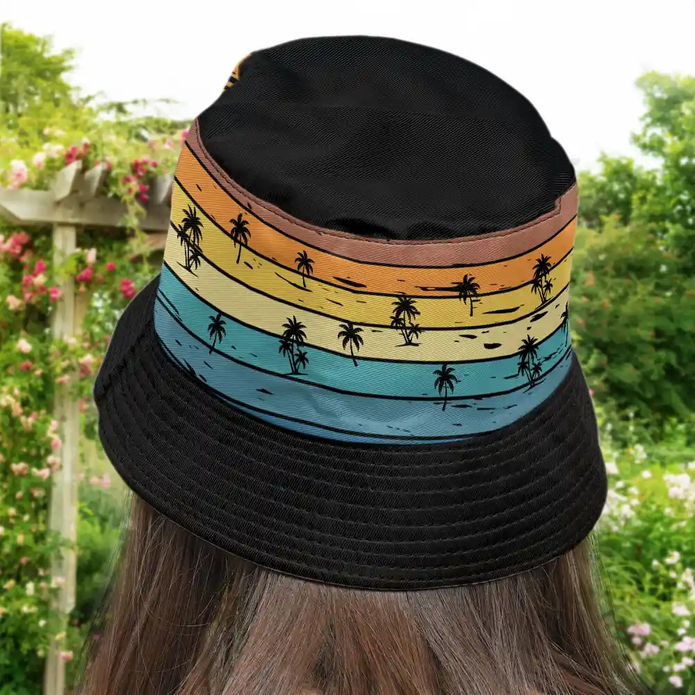 Living My Best Life - Personalized Bucket Hat - Image 4
