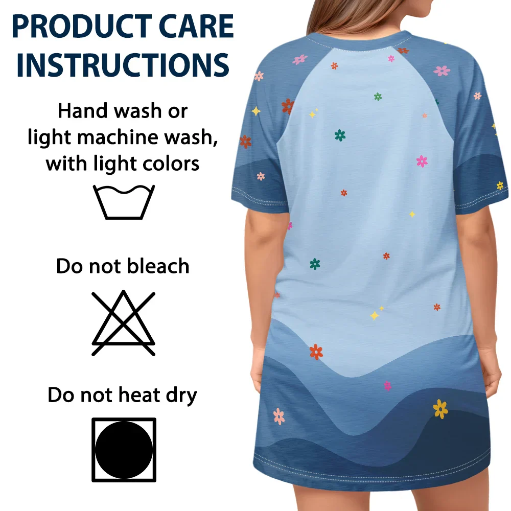 Living That Grandma Life - Personalized Women's Sleep Tee - Image 5