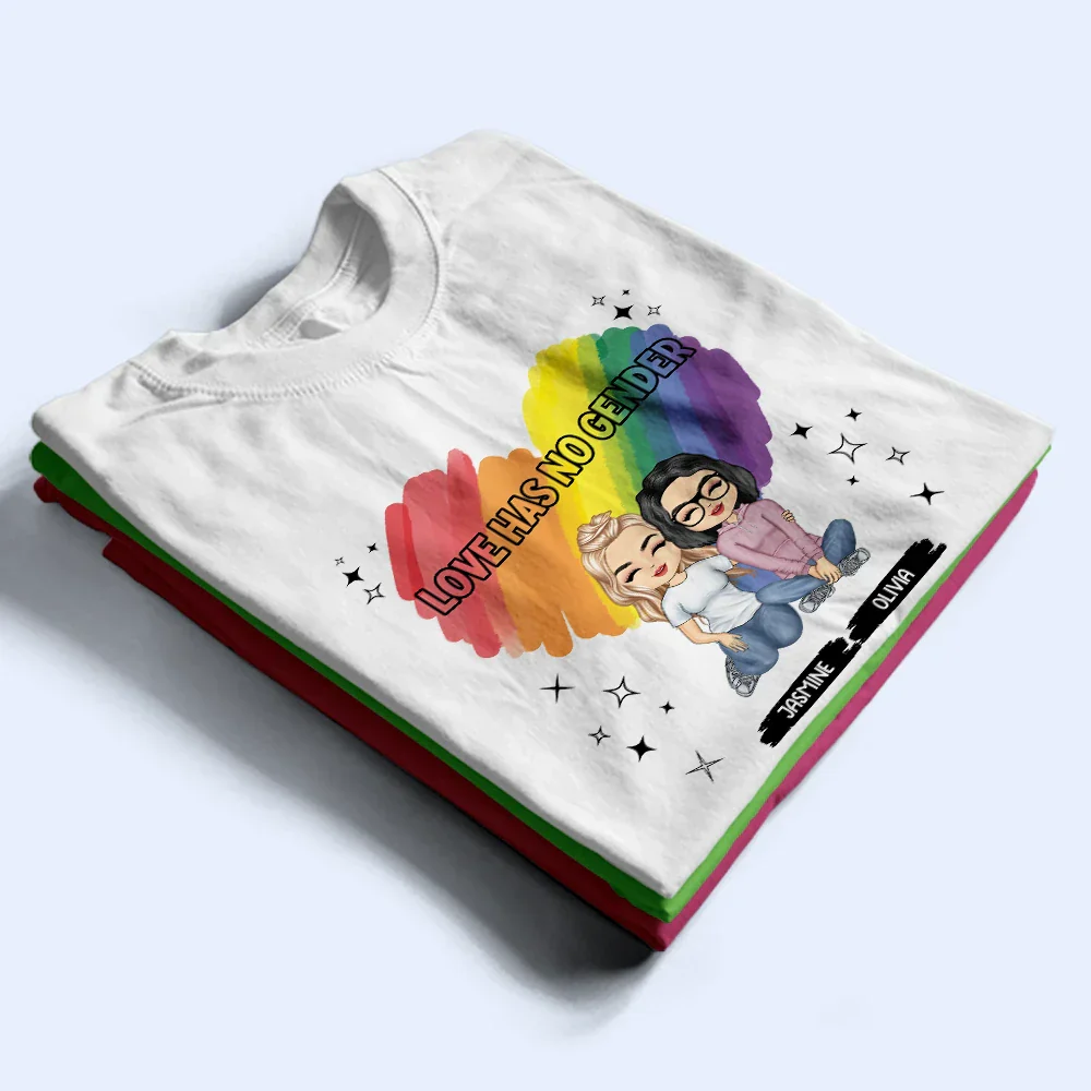 Love Is Love - Personalized T Shirt - Image 2