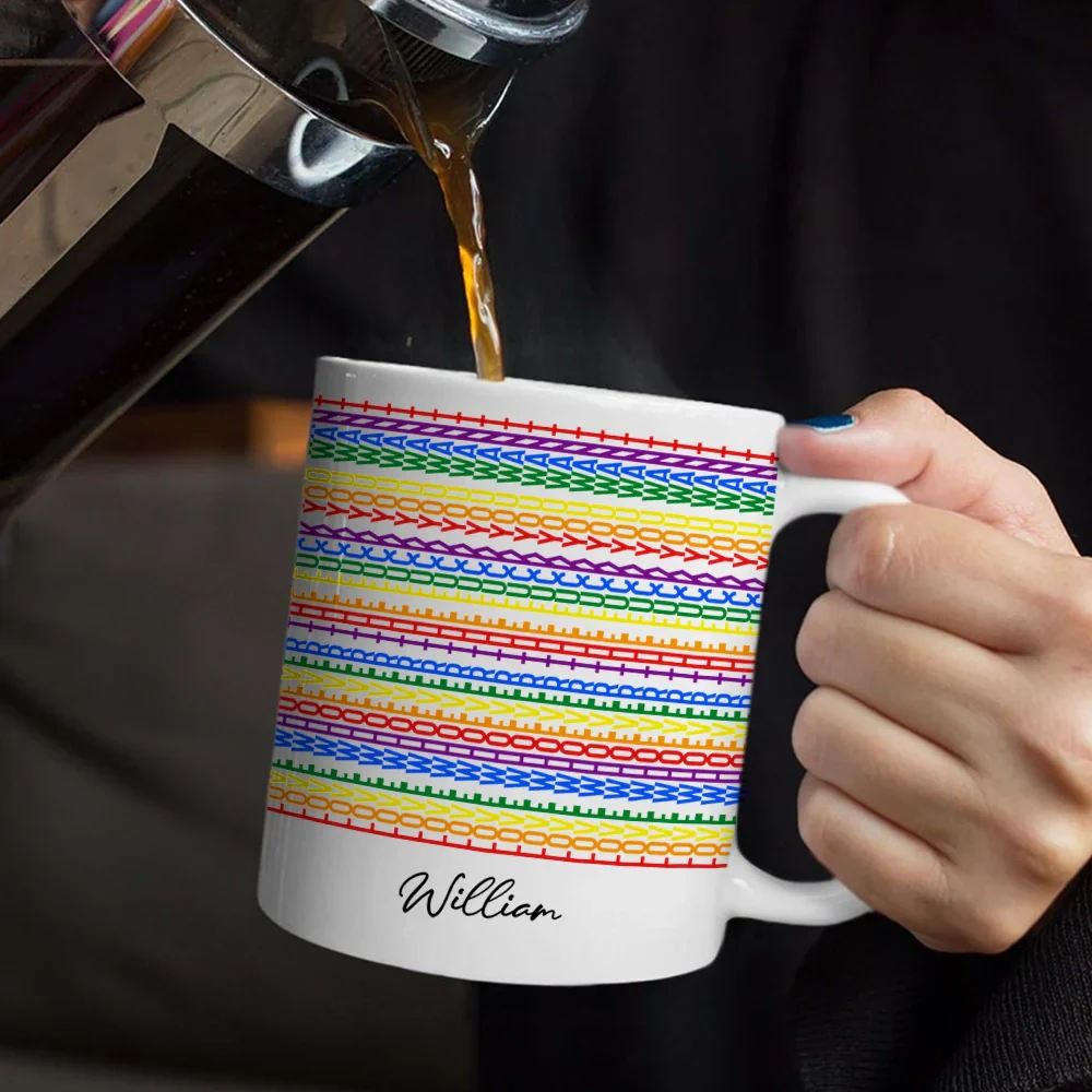 Love Whoever You Want Hidden Message - Personalized Mug - Image 5