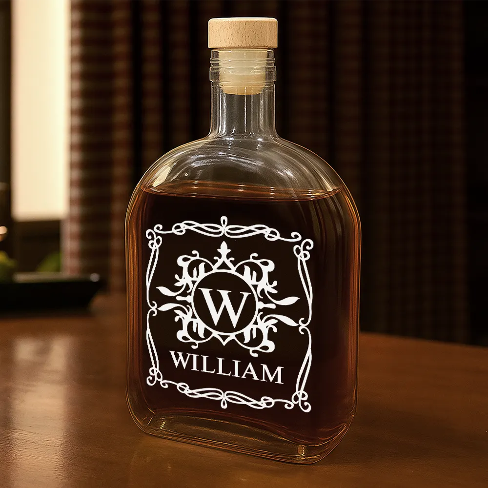 Luxury Family Name - Personalized Whiskey Bottle - Image 2