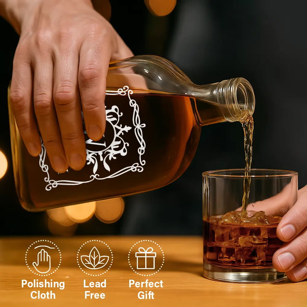 Luxury Family Name - Personalized Whiskey Bottle - Image 6