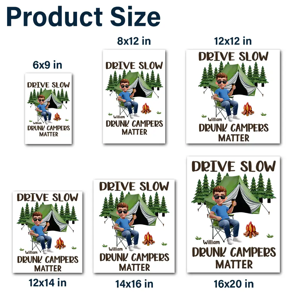 Making Memories One Campsite At A Time - Personalized Decor Decal - Image 5