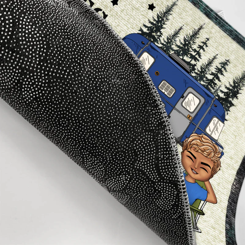 Making Memories One Campsite - Gift For Camping Lovers - Personalized Custom Doormat - Image 3