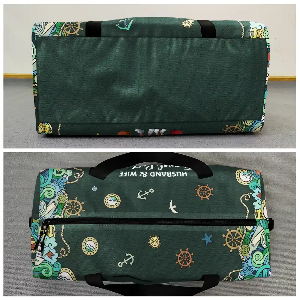 Making Memories One Cruise At A Time 3D Effect - Personalized Duffle Bag - Image 4