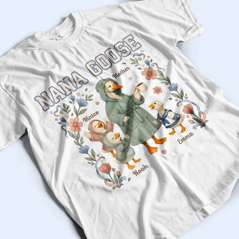 Mama Goose - Personalized T Shirt - Image 3
