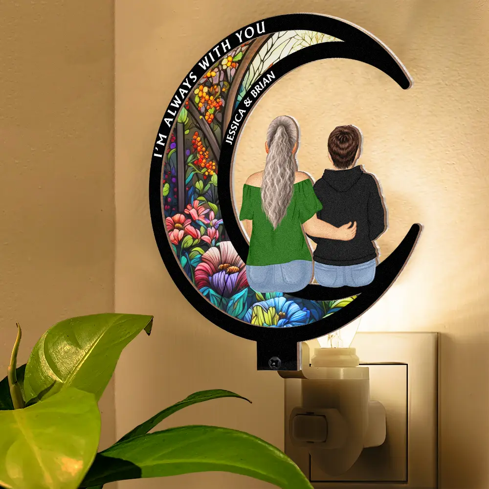 Memorial Always With You - Personalized Plug-in Night Light - Image 5
