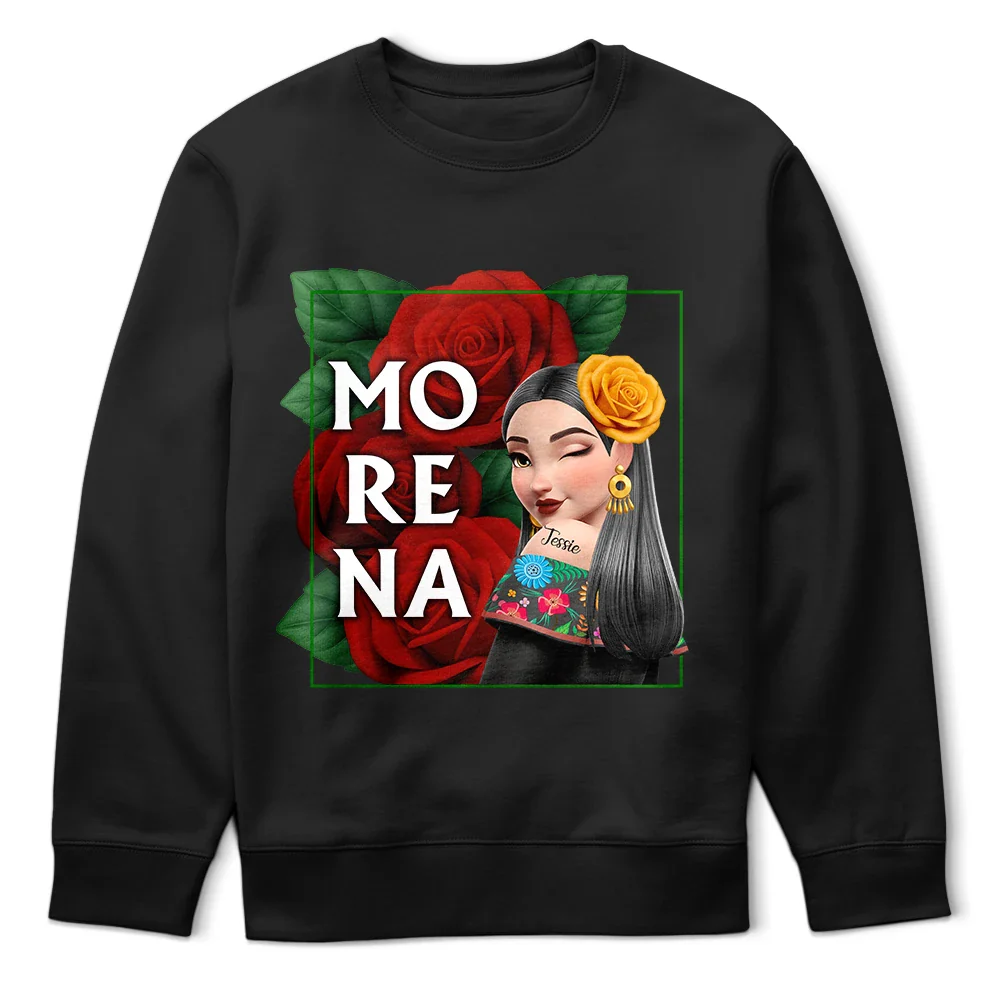 Mexicana Latina Hispanic Month - Personalized T Shirt - Image 4