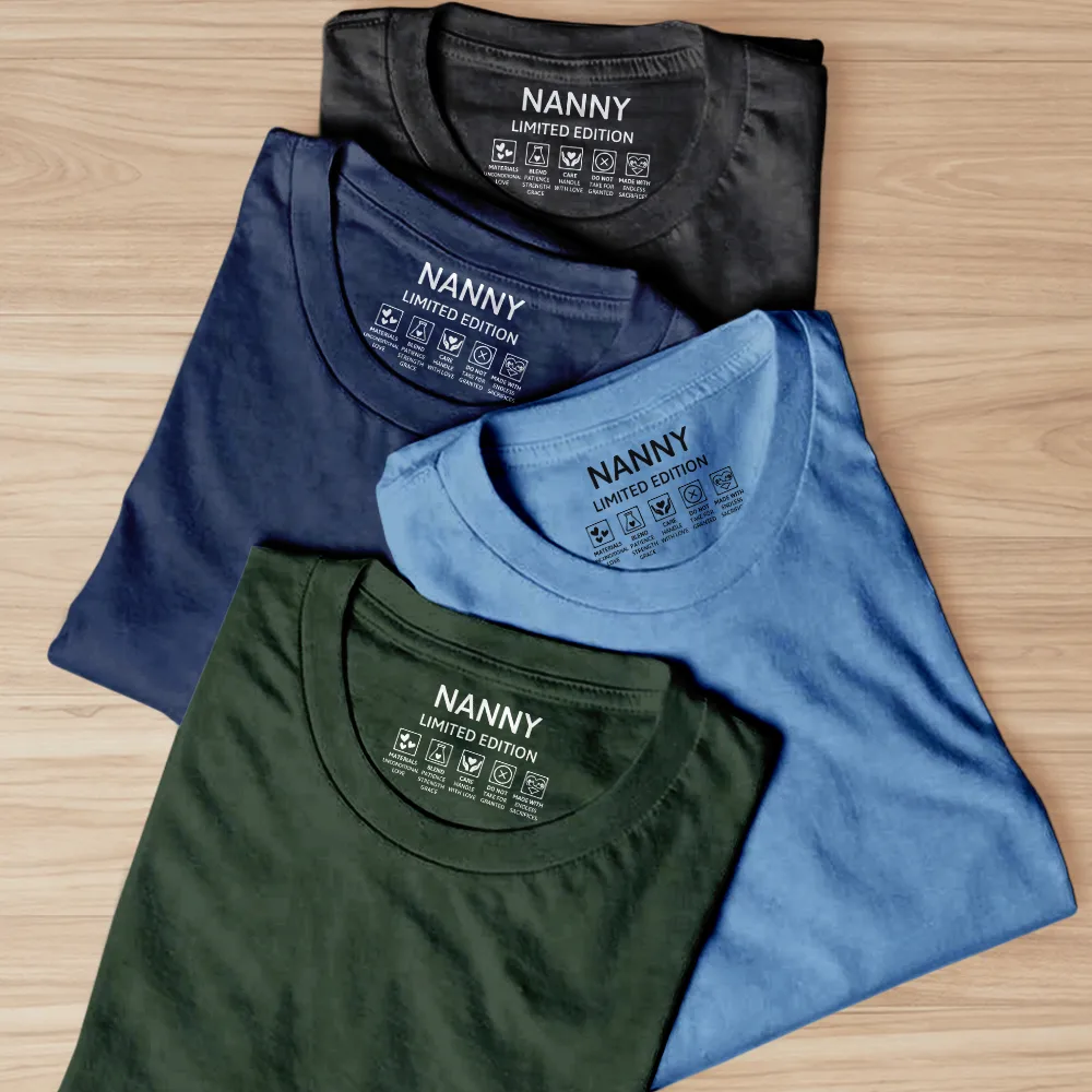 Mom Care Label - Personalized T Shirt - Image 3