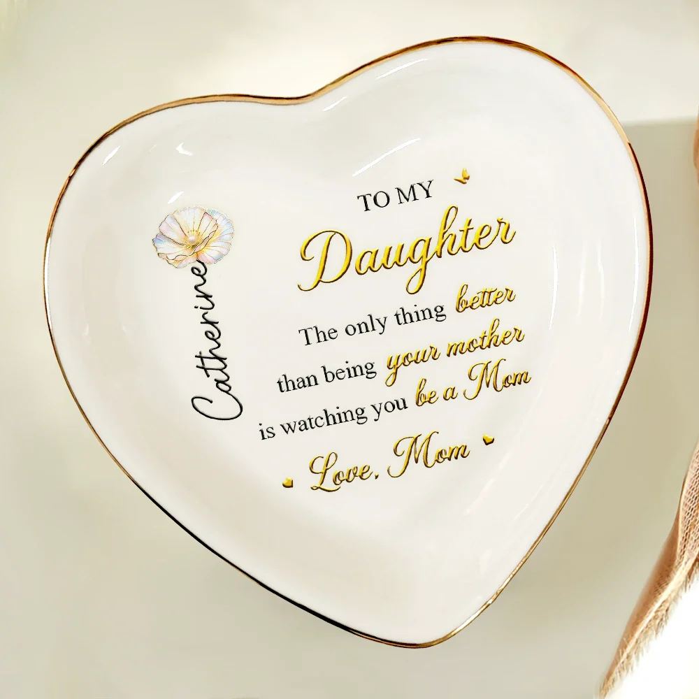 Mom Daughter The Only Thing Better Than Being Your Mother - Personalized Ring Dish - Image 5