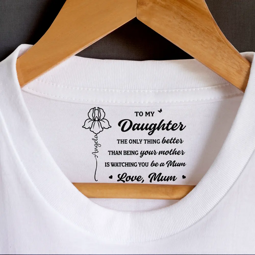 Mom Daughter The Only Thing Better Than Being Your Mother - Personalized T Shirt - Image 2