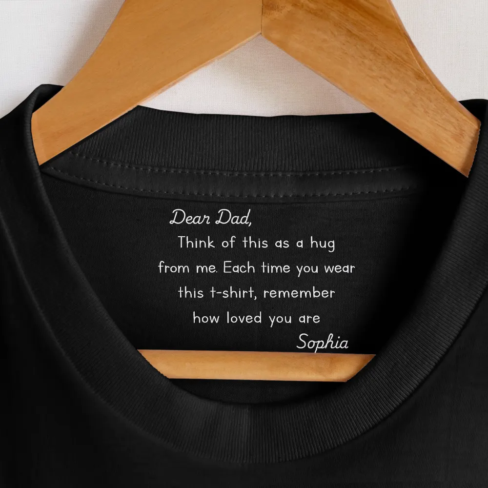 Mom I Hope You Wear This Tee And Consider It A Big Hug - Personalized T Shirt - Image 7