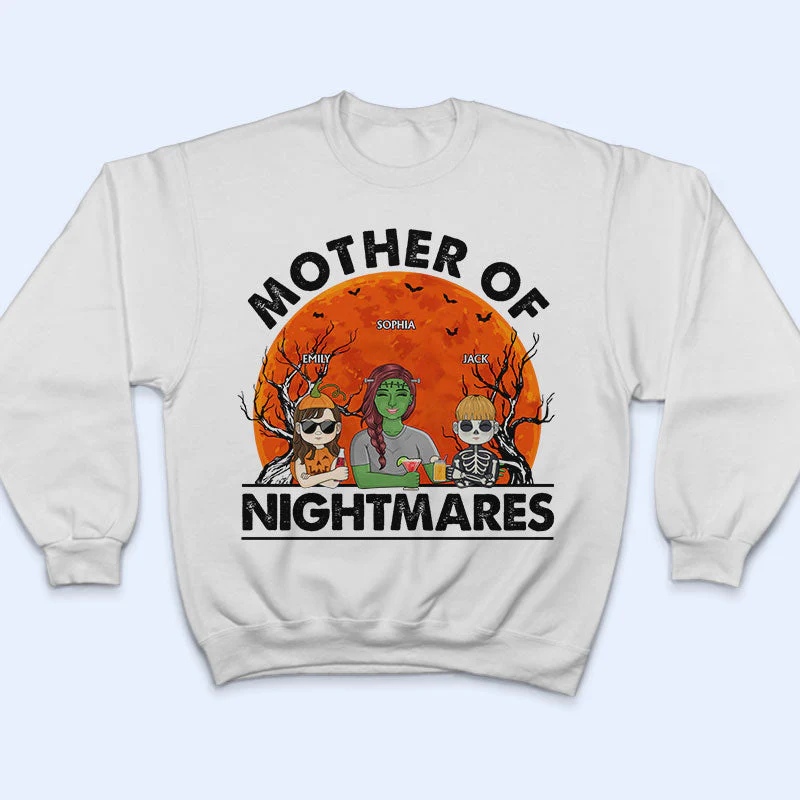 Mother Of Nightmares Mom And Kids Costume - Gift For Women - Personalized Custom T Shirt - Image 5