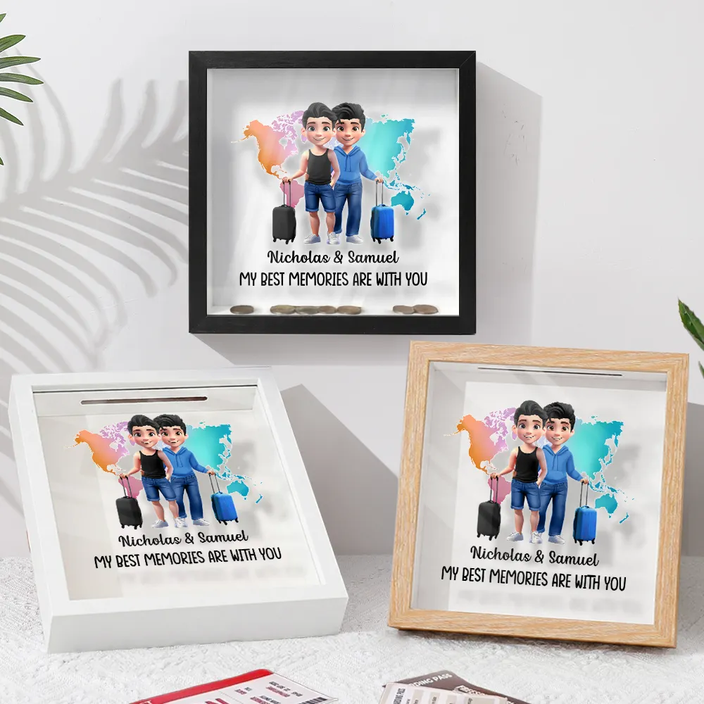 My Best Memories Are With You - Personalized Ticket Memory Box - Image 3