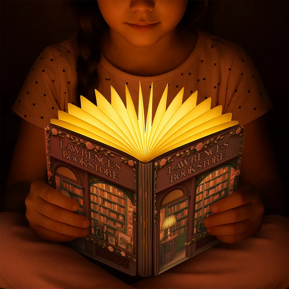 My Book Store 3D Effect - Personalized Book Lamp - Image 5
