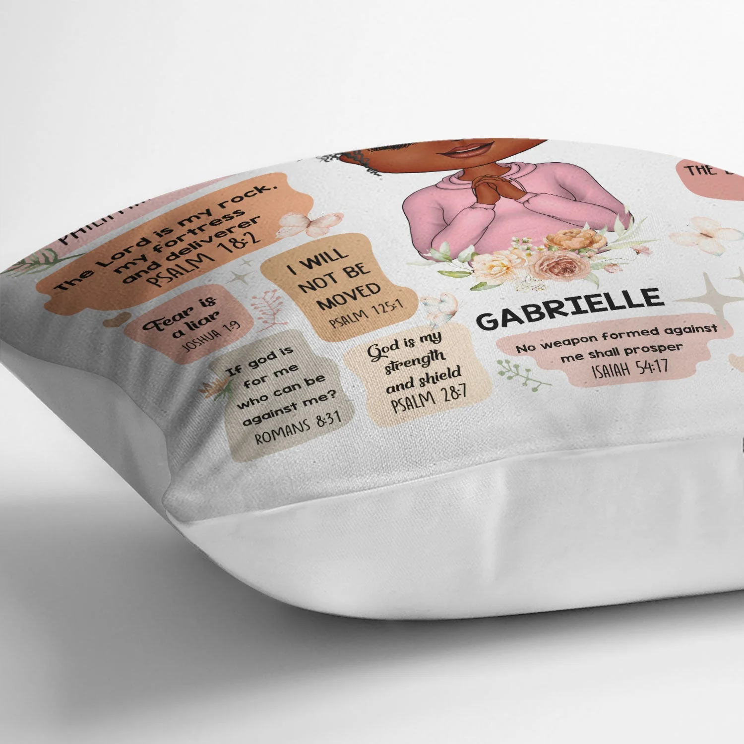My Daily Affirmation - Gift For Yourself, Gift For Women - Personalized Pillow - Image 3
