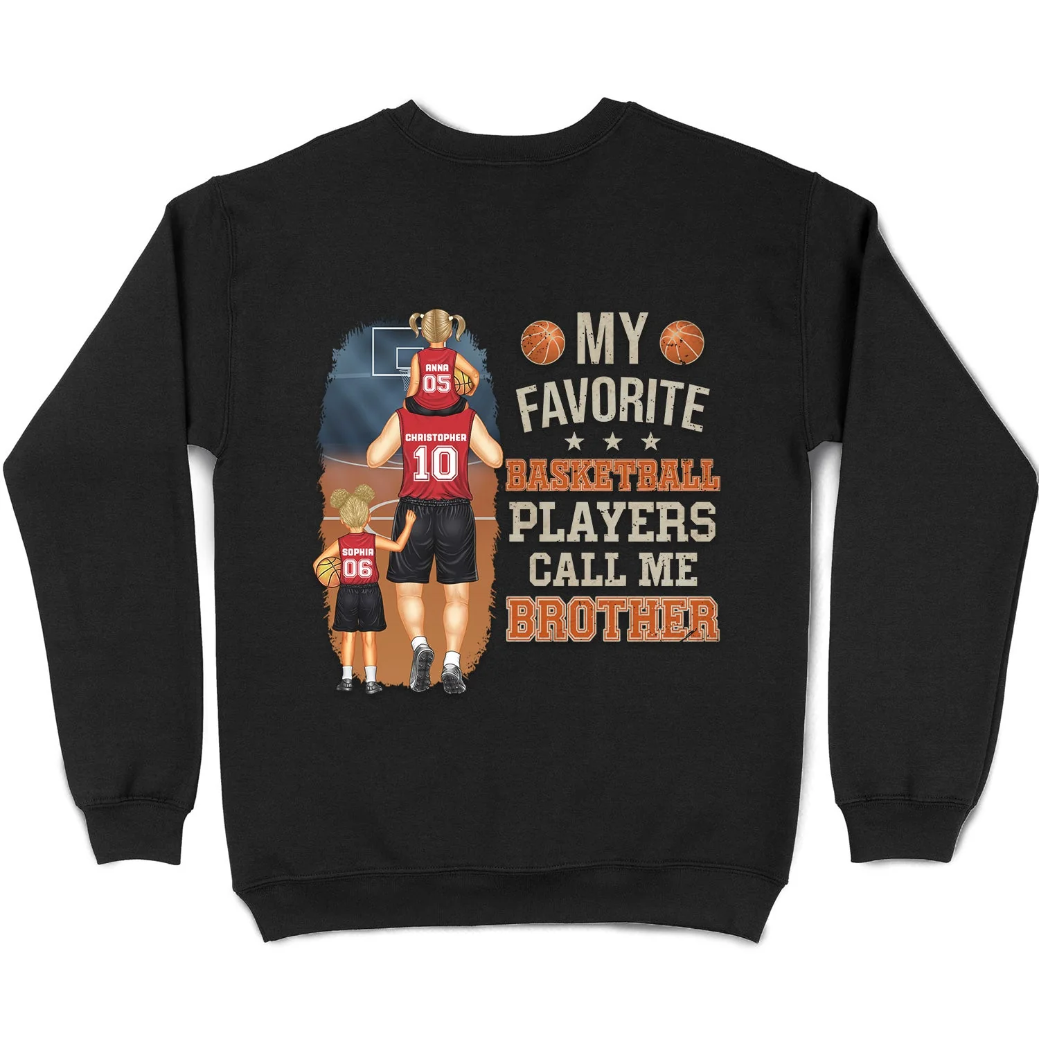 My Favorite Basketball Player Calls Me Dad - Gift For Father, Sport Fans - Personalized T Shirt - Image 5