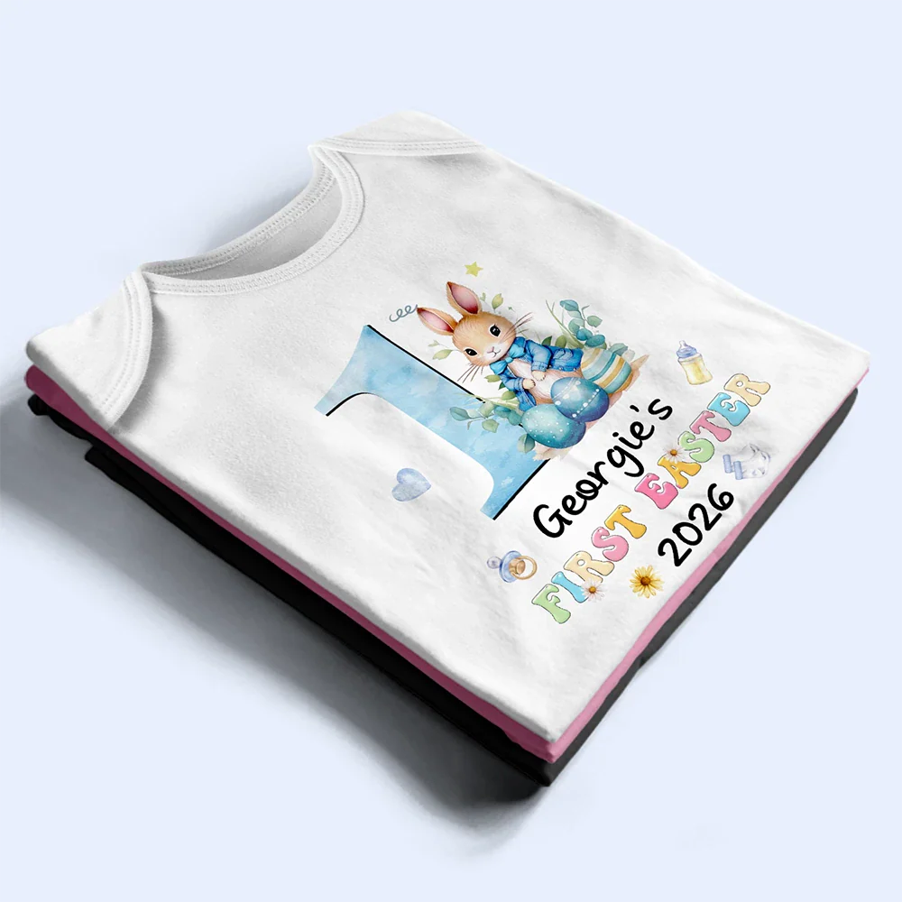 My First Easter - Personalized Baby Onesie - Image 3