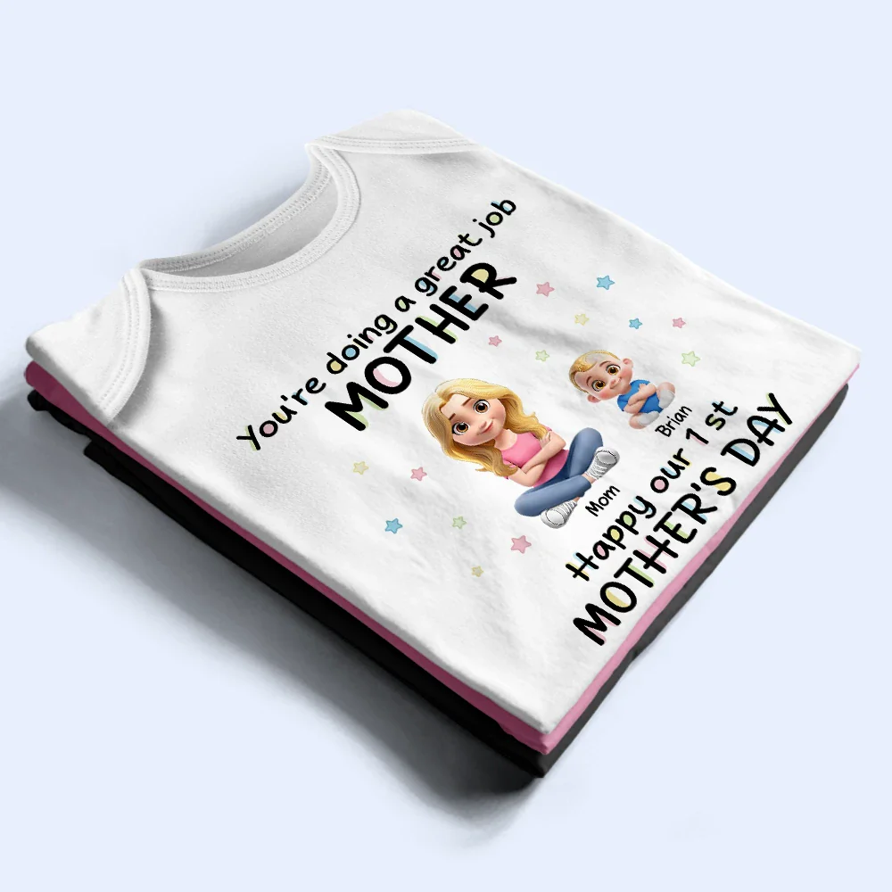 My Love For You Is Big New Mom - Personalized Baby Onesie - Image 3