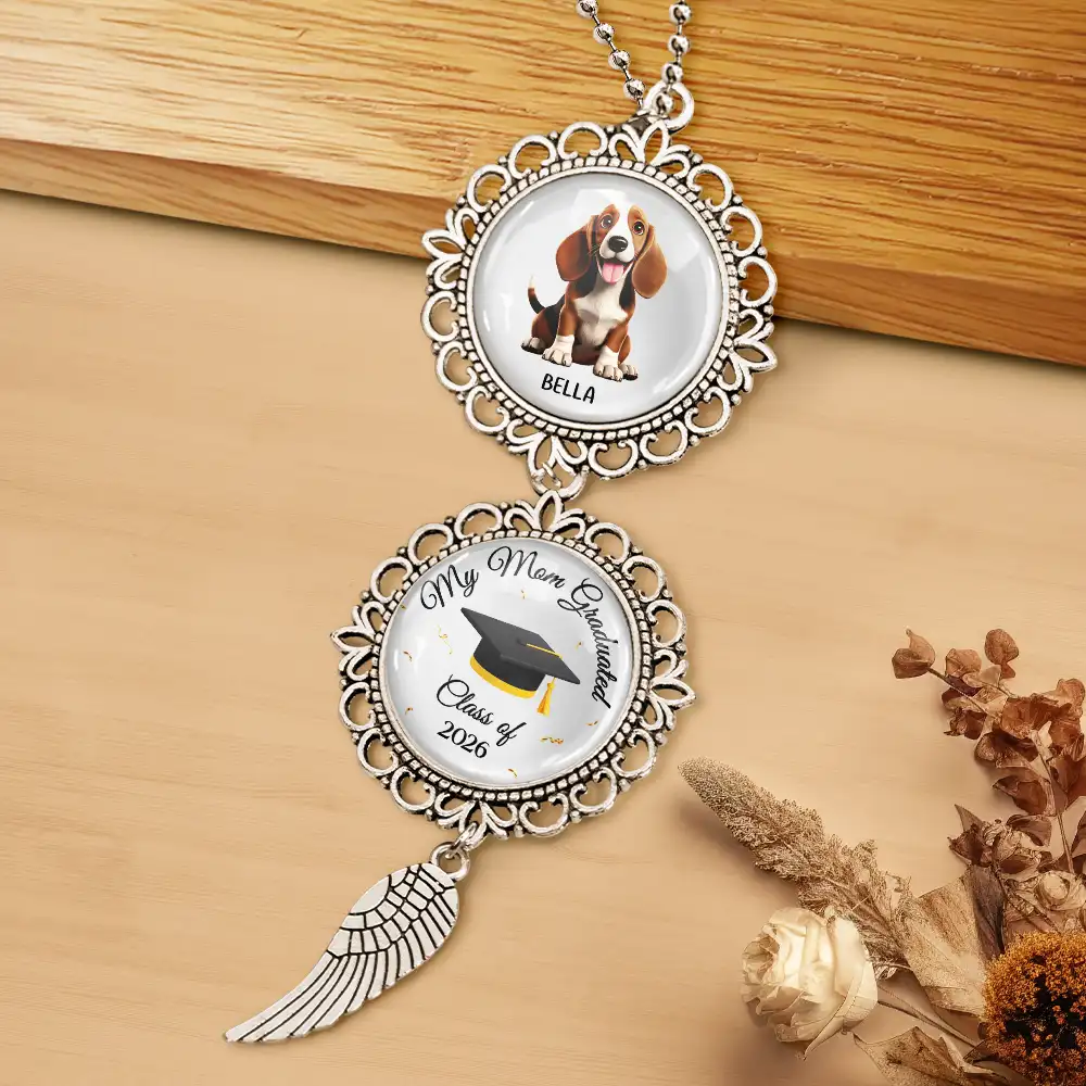 My Mom Graduated - Personalized Pendant Charm - Image 4