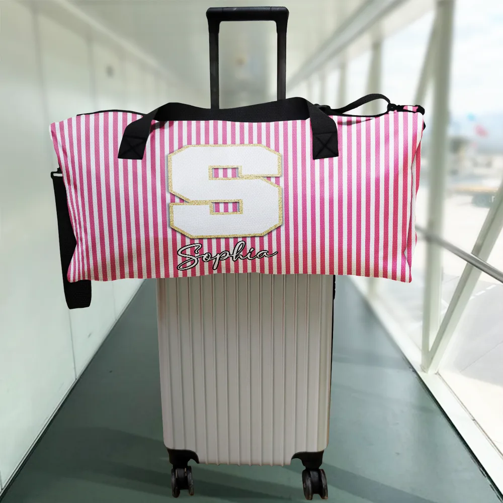 Name Monogram - Personalized Duffle Bag - Image 2