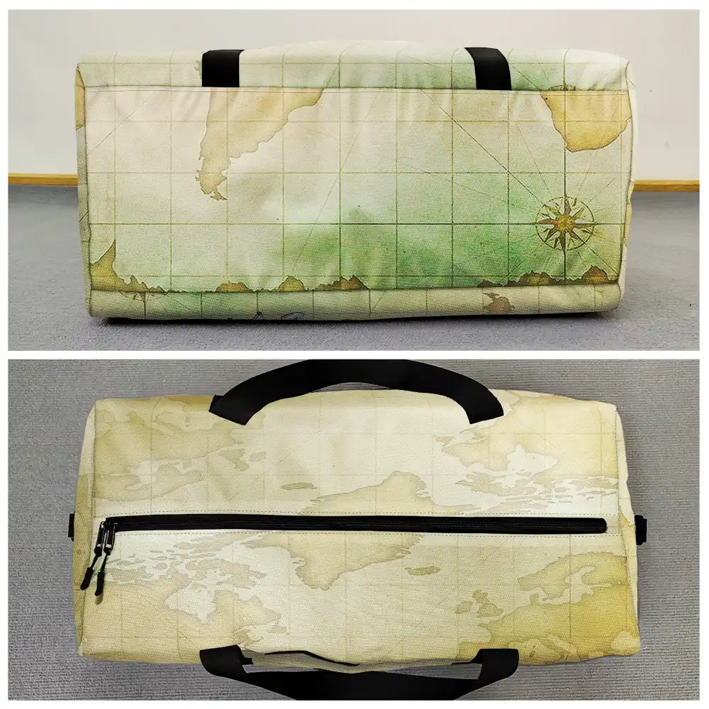 Never Dreamed I'd Grow Up To Be A Super Sexy Camping Lady - Personalized Duffle Bag - Image 4