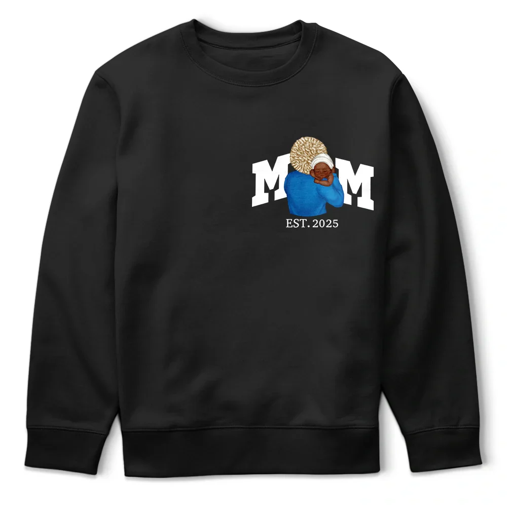 New Dad New Mom And Baby - Personalized T Shirt - Image 5
