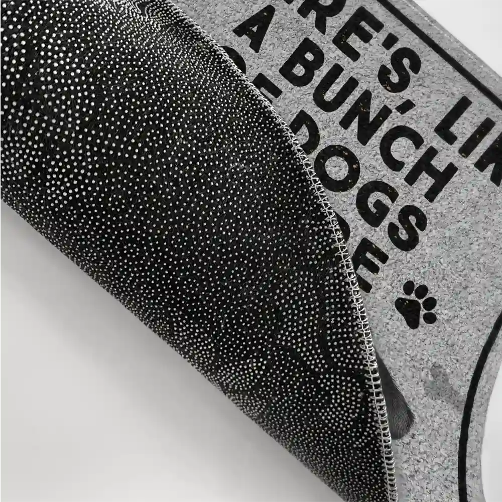 No Need To Knock We Know You're Here Dog - Personalized Doormat - Image 3
