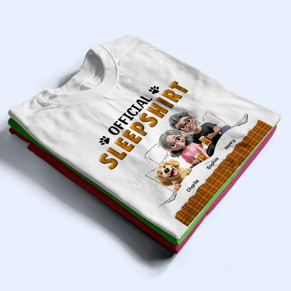 Official Sleepshirt 3D Effect - Personalized T Shirt - Image 3