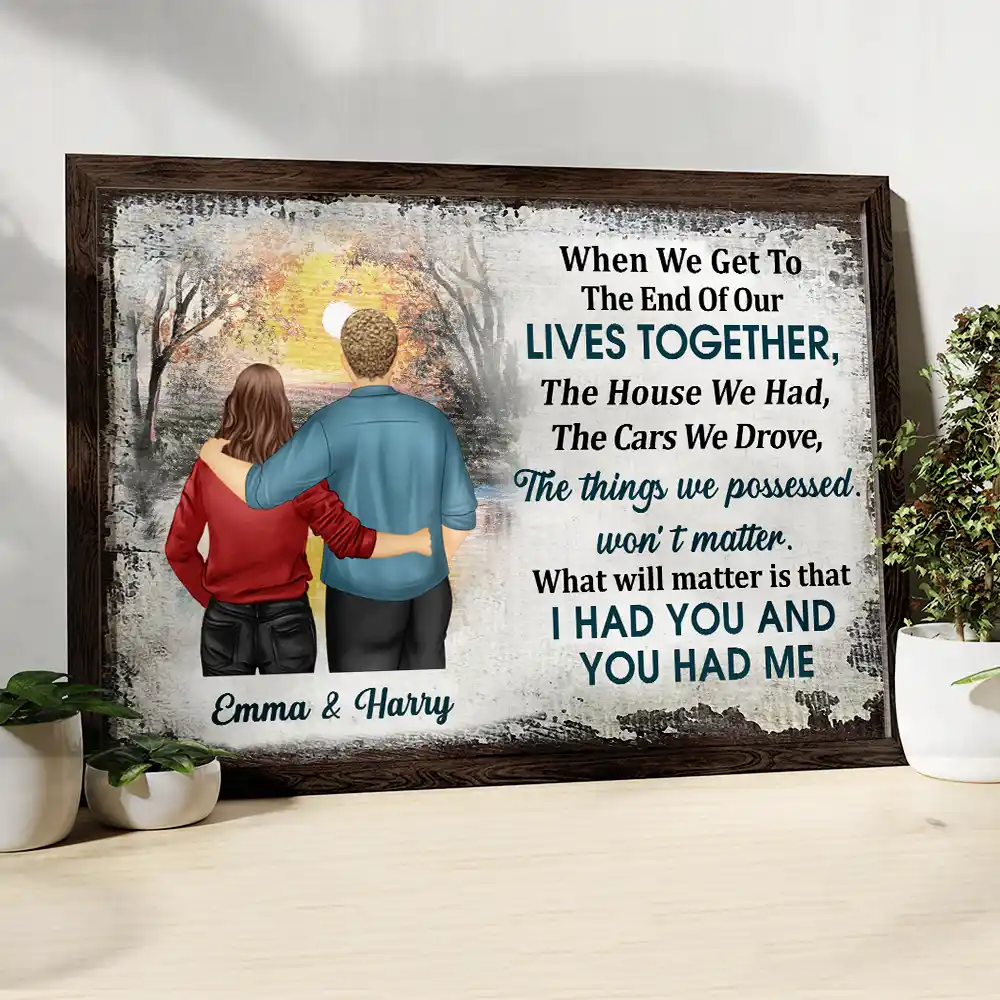 Old Couple I Had You & You Had Me - Personalized Poster - Image 3
