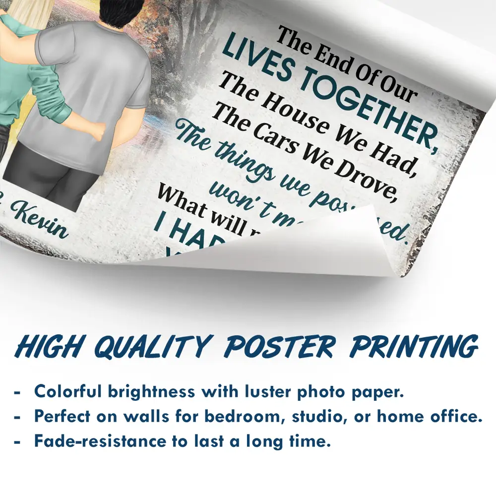 Old Couple I Had You & You Had Me - Personalized Poster - Image 5