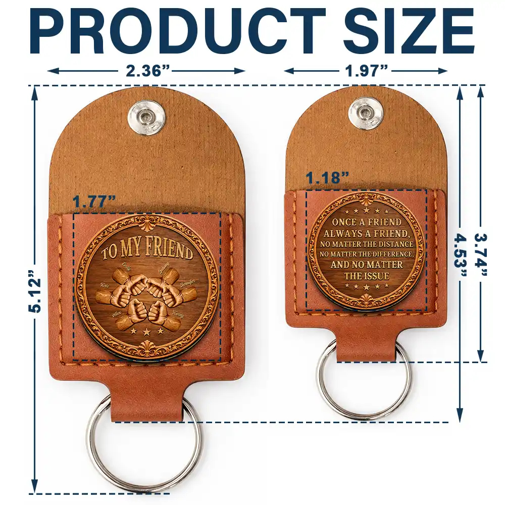 Once A Brother Always A Brother Wood Carving Hand Punch - Personalized Wooden Pocket Hug - Image 4