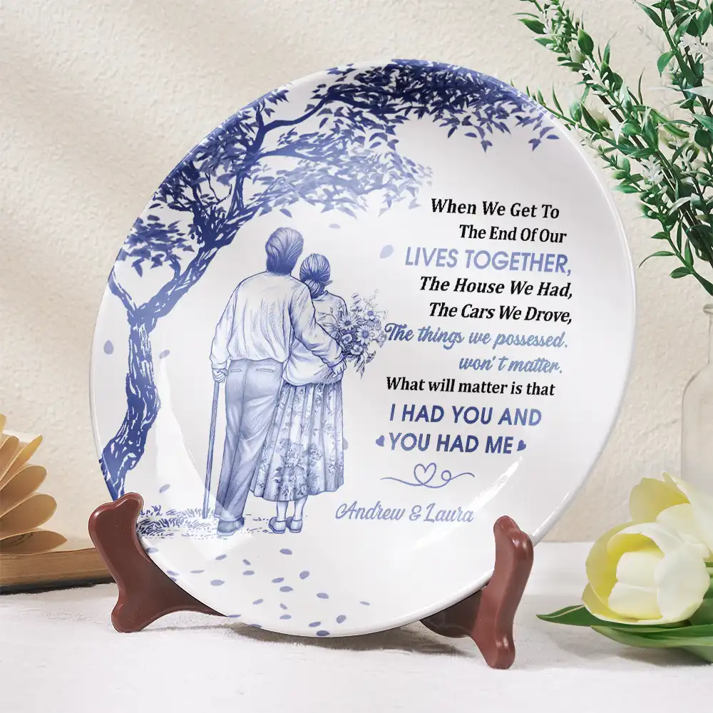 Our Home Ain't Castle - Personalized Ceramic Plate - Image 2