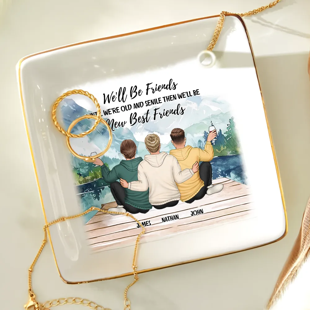 Our Memories Are Countless Our Friendship Is Endless - Personalized Ring Dish - Image 4