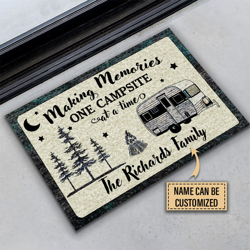 Personalized Camping One Campsite Customized Doormat - Image 4