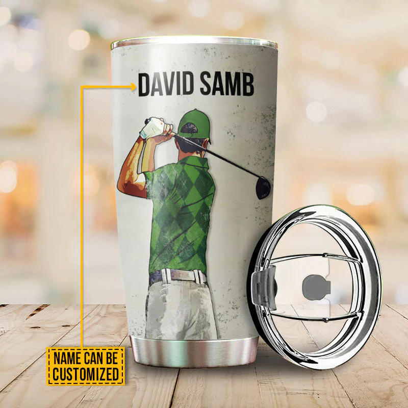 Personalized Golf Is The Closest Game Customized Tumbler - Image 2