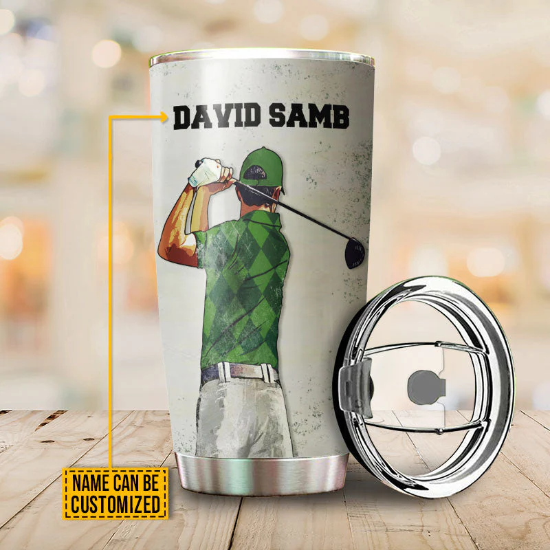 Personalized Golf The Most Important Shot Customized Tumbler - Image 2