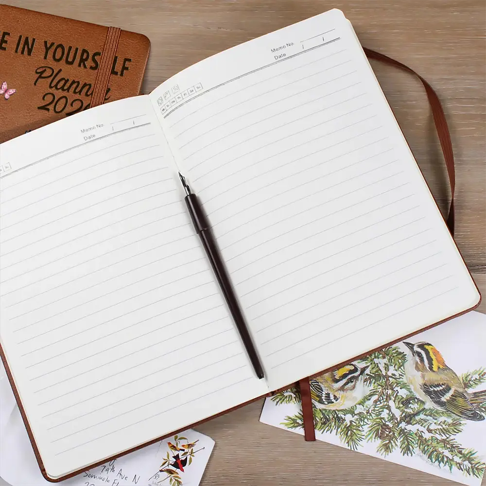 Planner 2026 Believe In Yourself 3D Effect Version - Personalized Leather Journal - Image 2