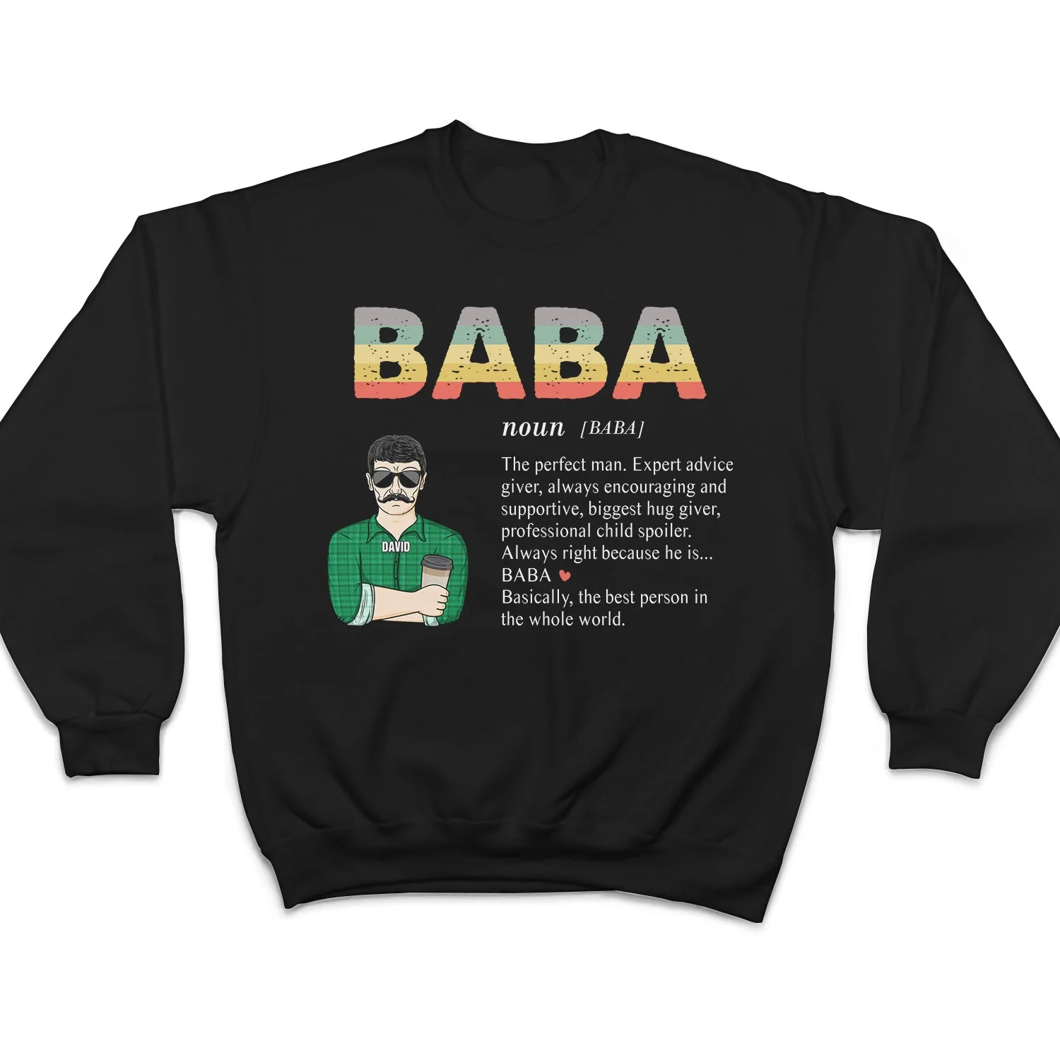 Pops The Best Person In The Whole World - Birthday, Loving Gift For Dad, Daddy, Father, Grandfather, Grandpa - Personalized Custom T Shirt - Image 5