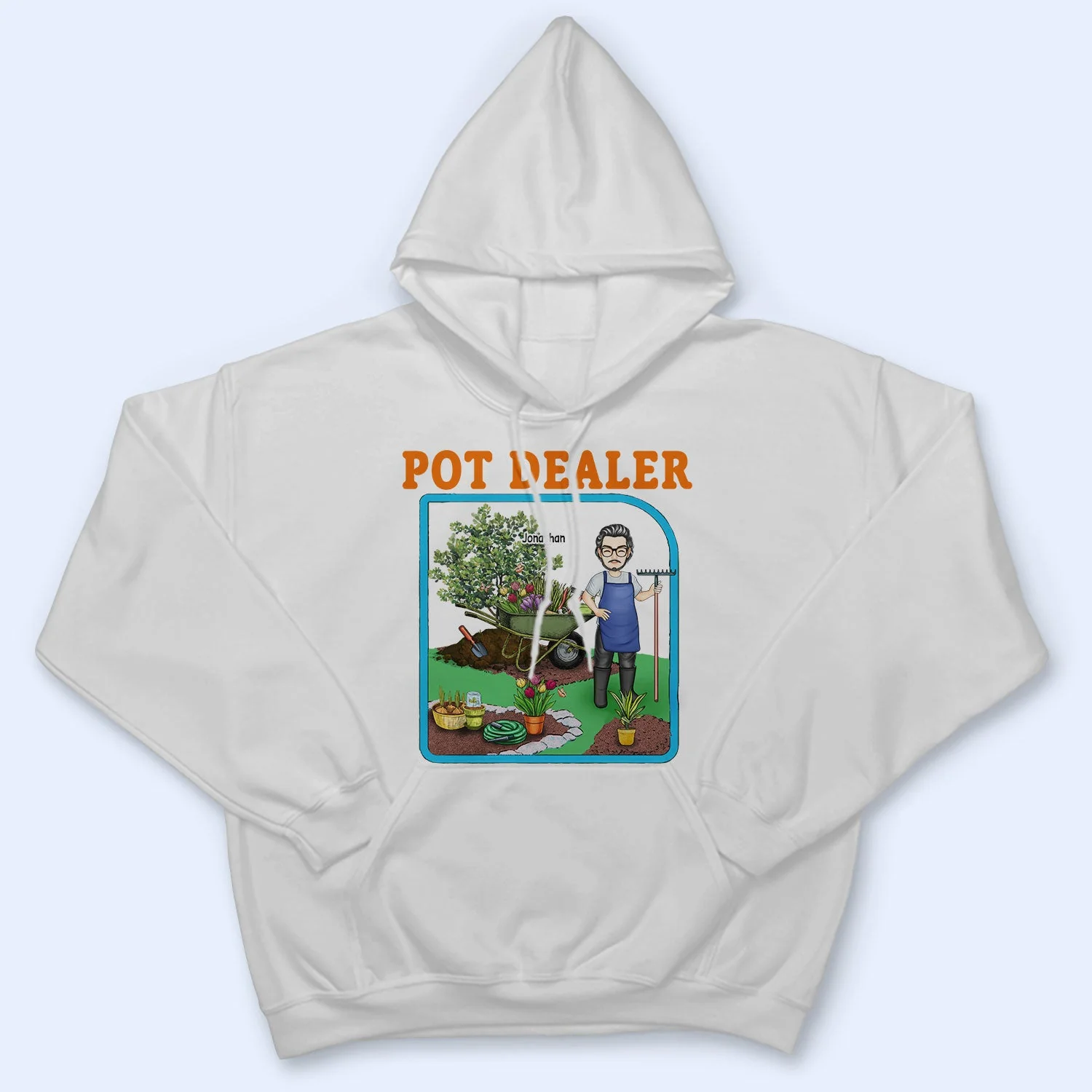 Pot Dealer - Gift For Gardening Lovers - Personalized T Shirt - Image 4