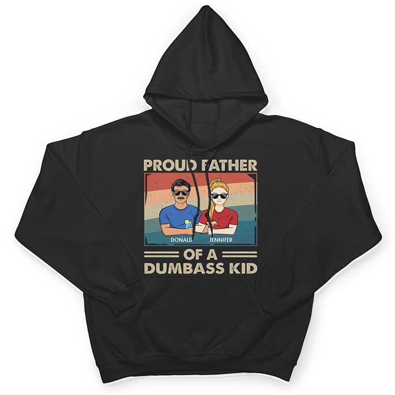 Proud Father Of A Few - Funny Gift For Dad, Father, Grandpa - Personalized T Shirt - Image 6