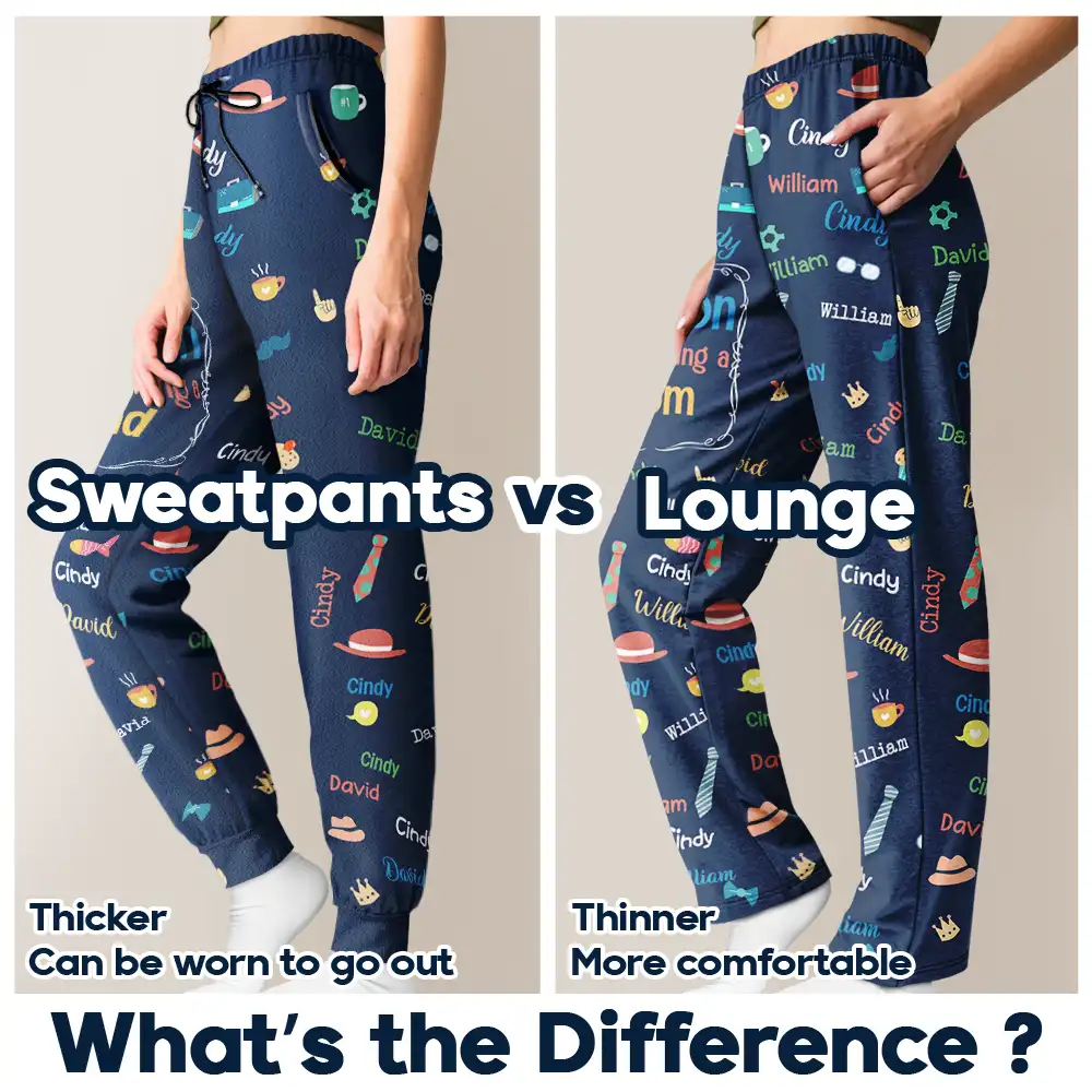 Reason I Love Being A Grandpa Dad Custom Names - Personalized Pajama Pants - Image 6