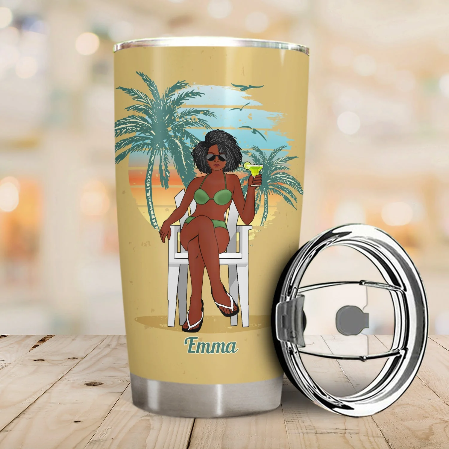 Retirement A Wise Woman Once Said - Retirement Present - Personalized Custom Tumbler - Image 2
