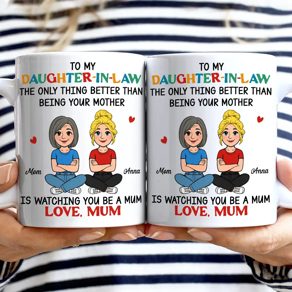 Retro Style The Only Thing Better Than Being Your Mother - Personalized Mug - Image 3