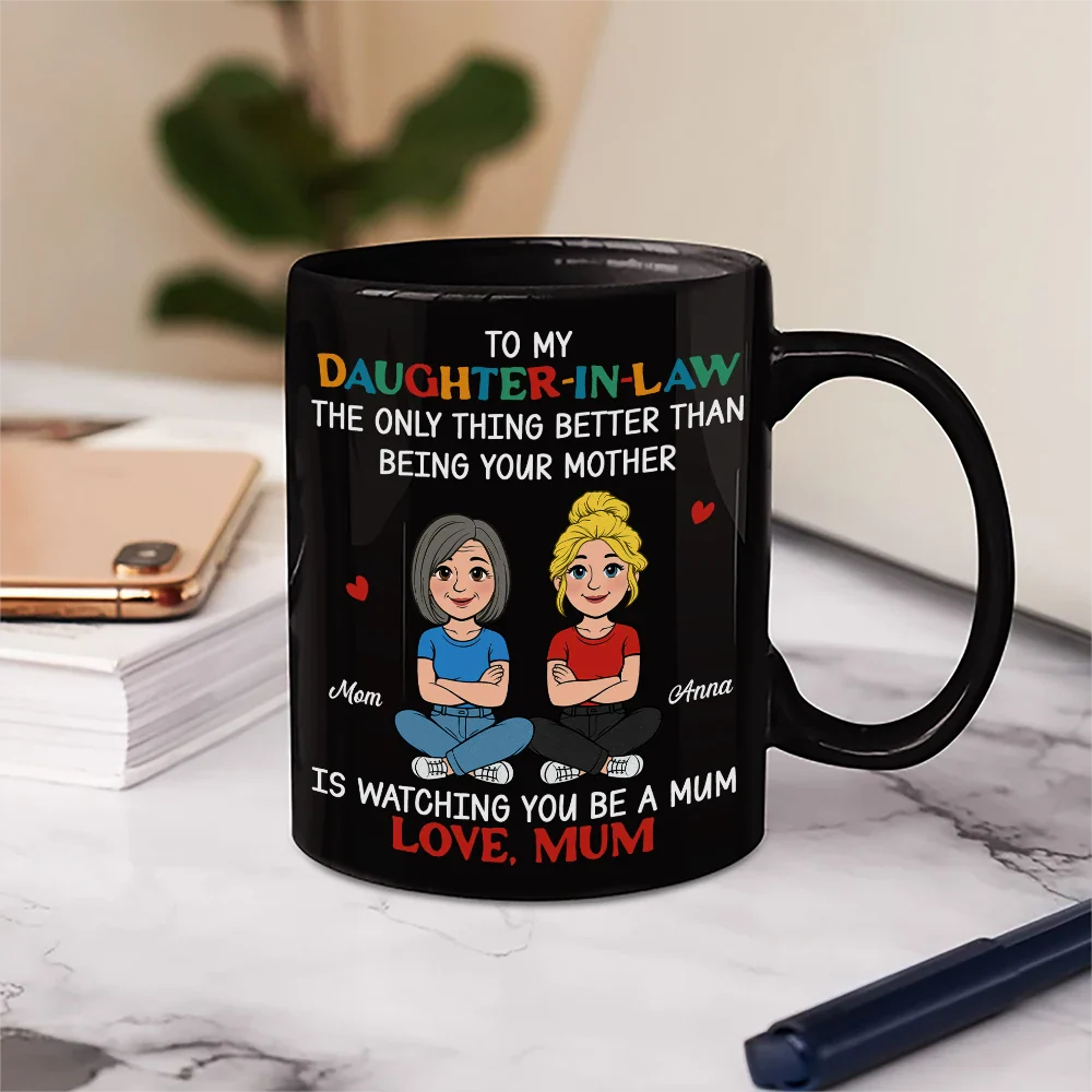 Retro Style The Only Thing Better Than Being Your Mother - Personalized Mug - Image 5