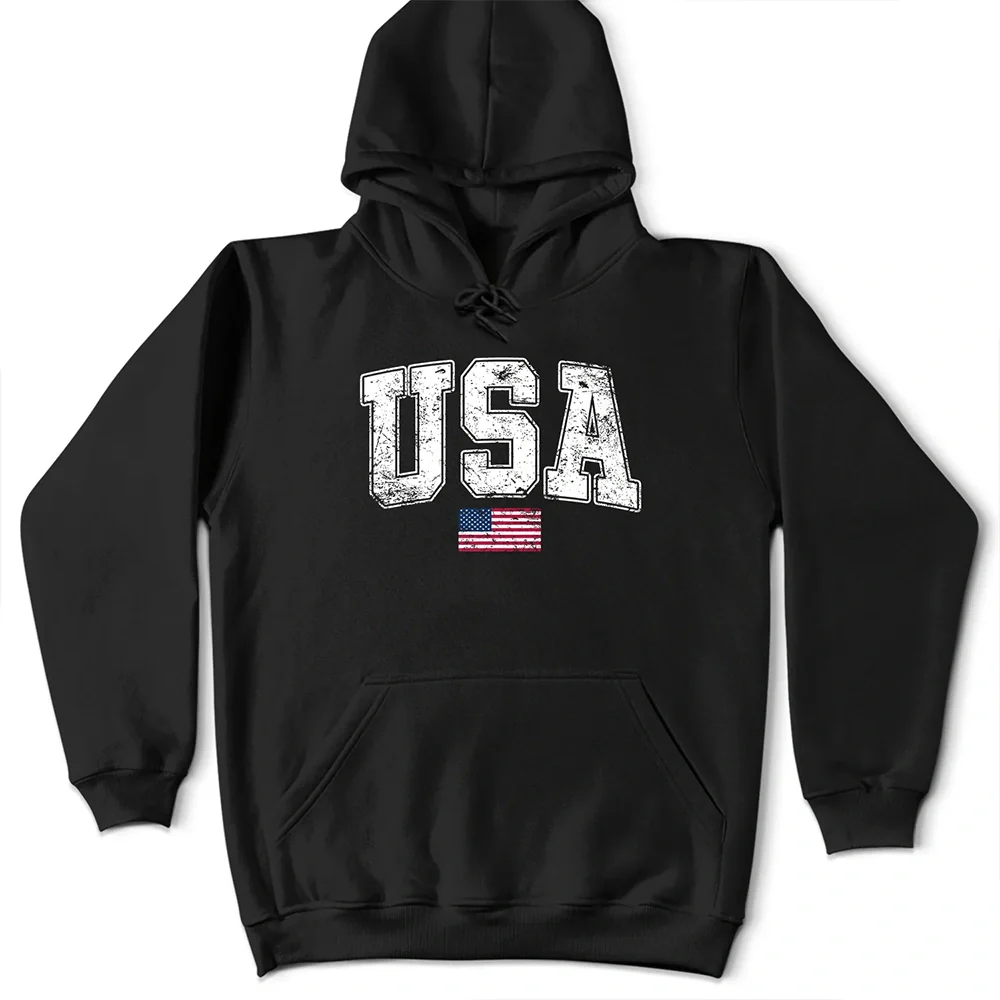 Retro USA Flag - T Shirt - Image 4
