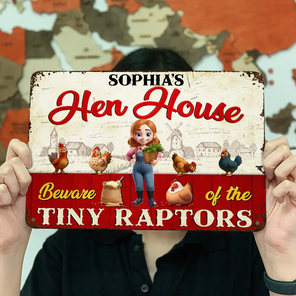 Rise And Shine Mother Cluckers - Personalized Classic Metal Signs - Image 3
