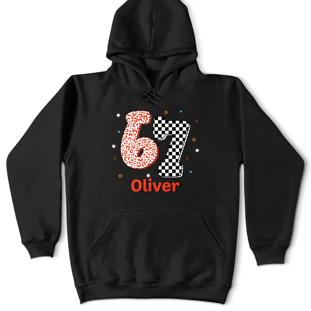 Six Seven Funny Slang - Personalized T Shirt - Image 6